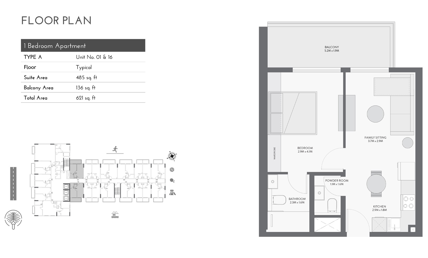 1 Bedroom